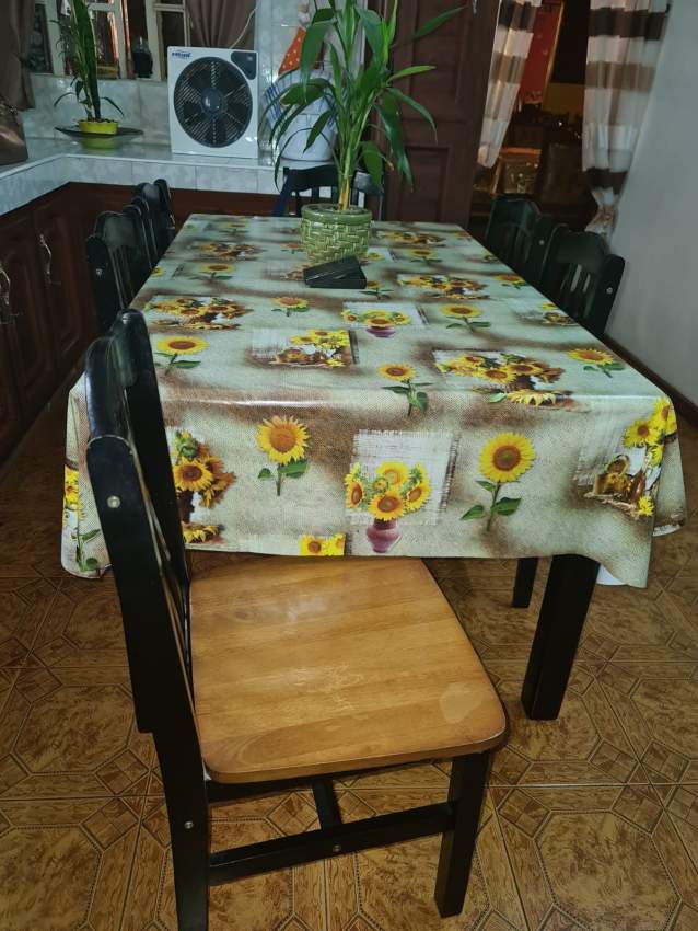 Table + 6 chairs - 1 - Table & chair sets  on Aster Vender