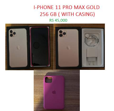 i-phone 11 Pro Max 256 GB (Mint Condition)