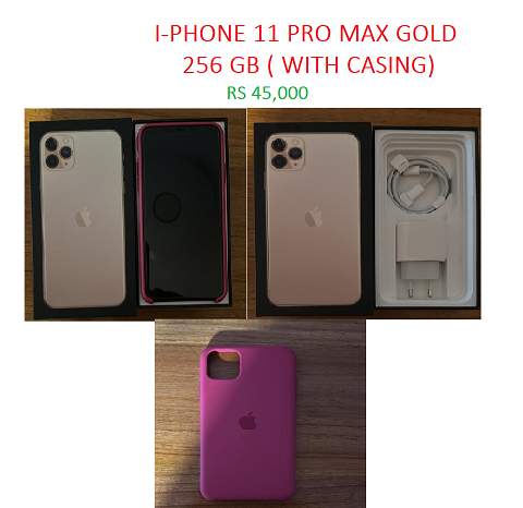 i-phone 11 Pro Max 256 GB (Mint Condition) - 0 - iPhones  on Aster Vender