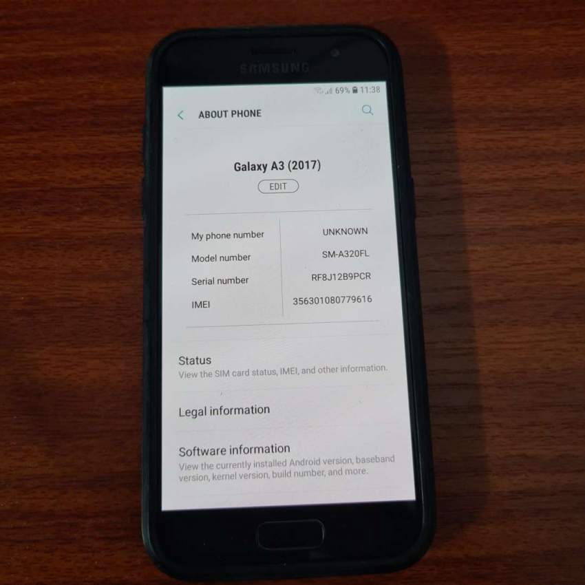 SAMSUNG GALAXY A3 2017 (MOBILE ONLY) - 54904546 - 0 - Galaxy A Series  on Aster Vender