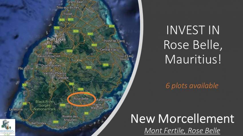 New Morcellement at Rose Belle! - 0 - Land  on Aster Vender