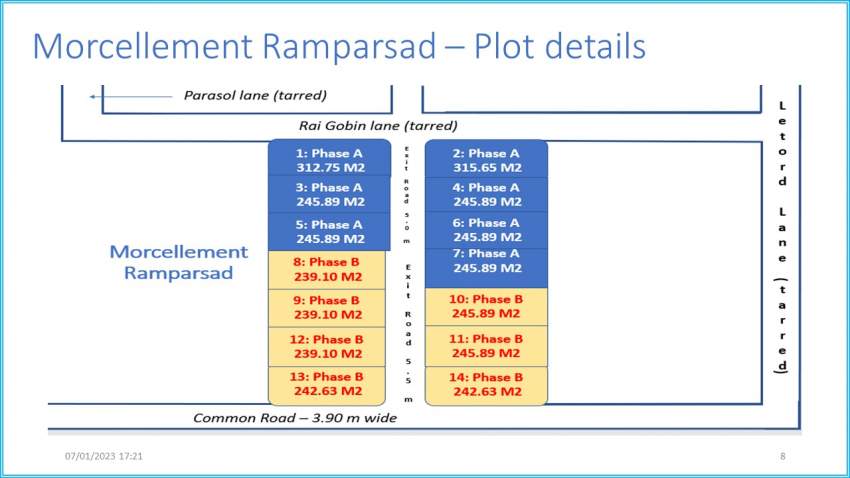 New Morcellement at Rose Belle! - 4 - Land  on Aster Vender