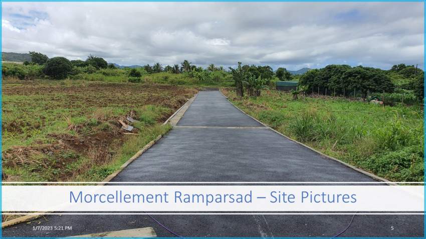 New Morcellement at Rose Belle! - 2 - Land  on Aster Vender