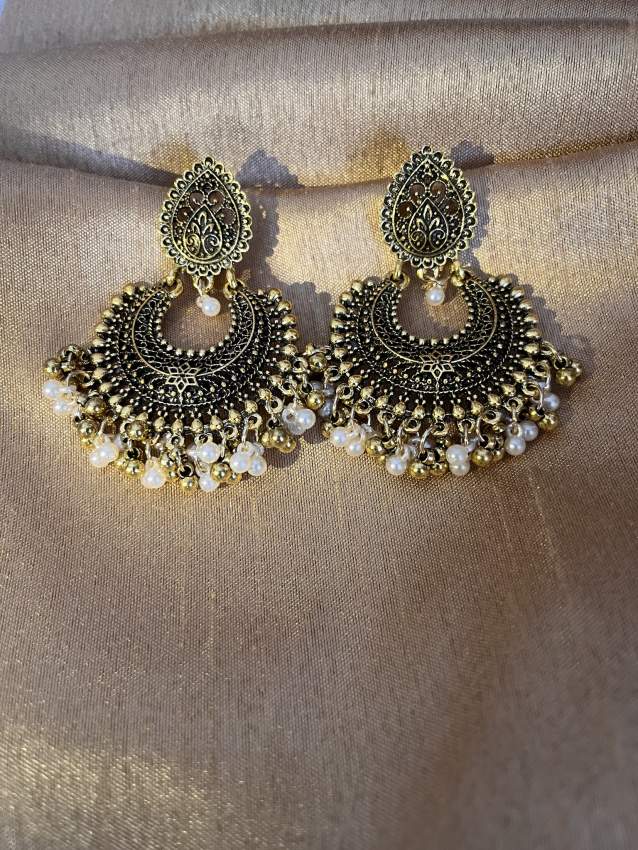 Indian Earrings - 3 - Earrings  on Aster Vender
