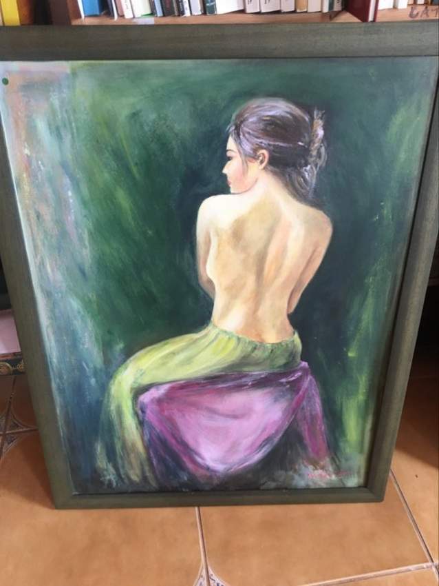 Dame du dos - 0 - Paintings  on Aster Vender