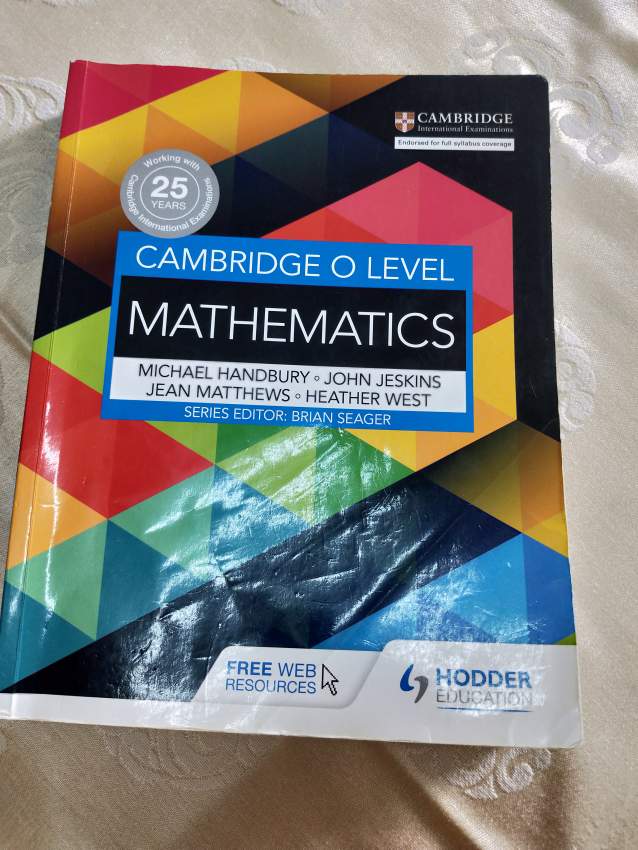 Cambridge O level Mathmatics Grade 11  on Aster Vender