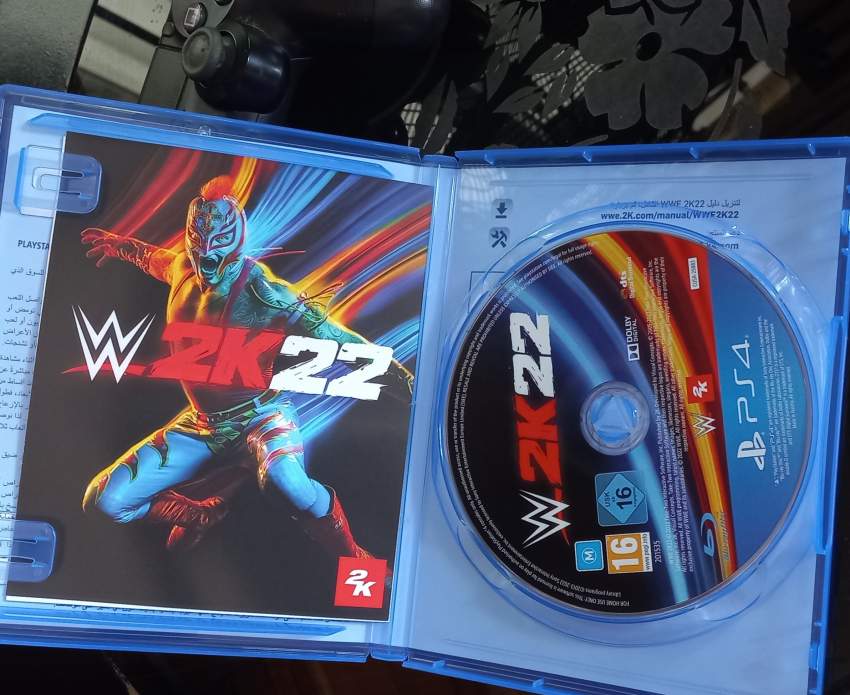 WWE 2K22 PS4 game