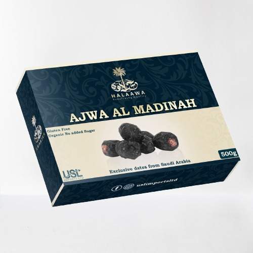 HALAAWA Ajwa Dates - 0 - Fruits and Vegetables  on Aster Vender