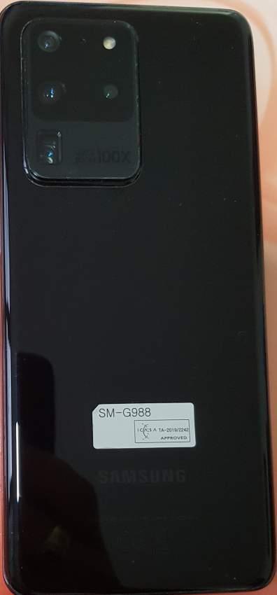 Samsung S20 Ultra 128GB 5G Black - 1 - Galaxy S Series  on Aster Vender