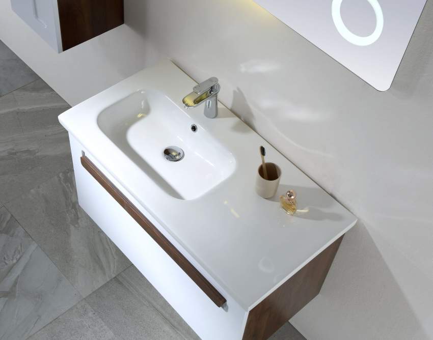 Barthroom Complete Set Basin 800mm - 3 - Bathroom  on Aster Vender