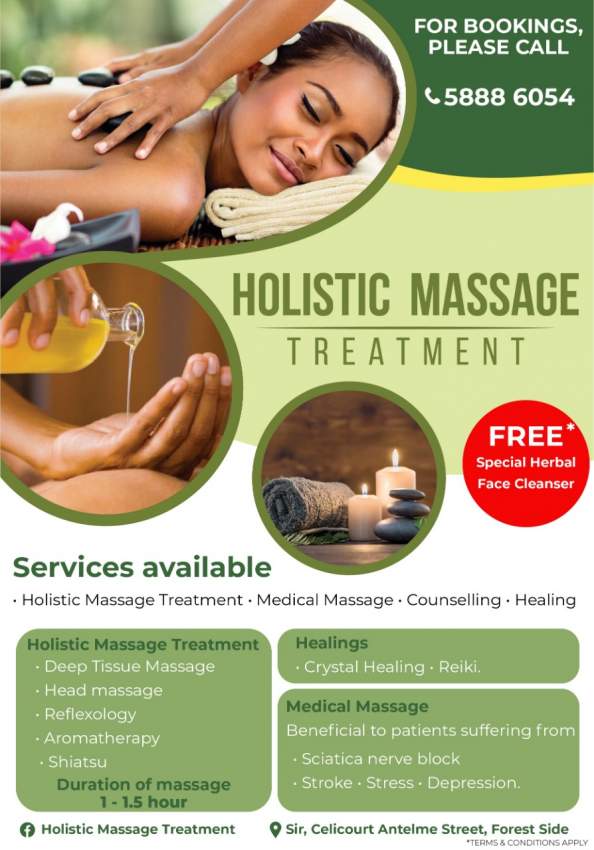 Massage Therapies - 1 - Hair & Beauty Salon  on Aster Vender