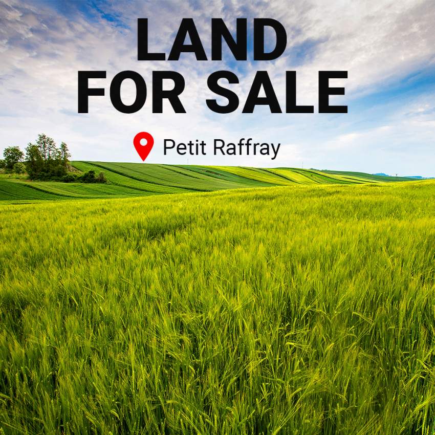 LAND FOR SALE AT PETIT RAFFRAY - 0 - Land  on Aster Vender