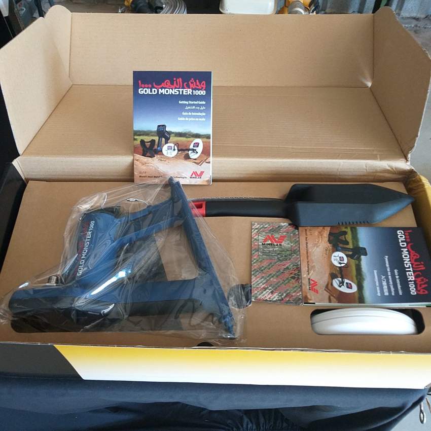 Minelab gold monster 1000 gold/metal detector - 0 - Others  on Aster Vender