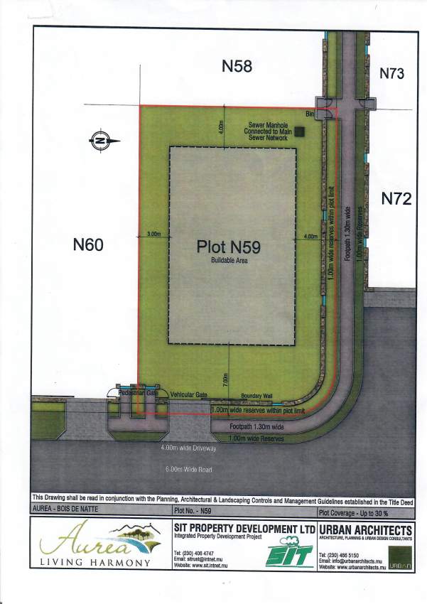 Moka for sale plot of 590M2 in a secure morcellement in the quiet area - 0 - Land  on Aster Vender