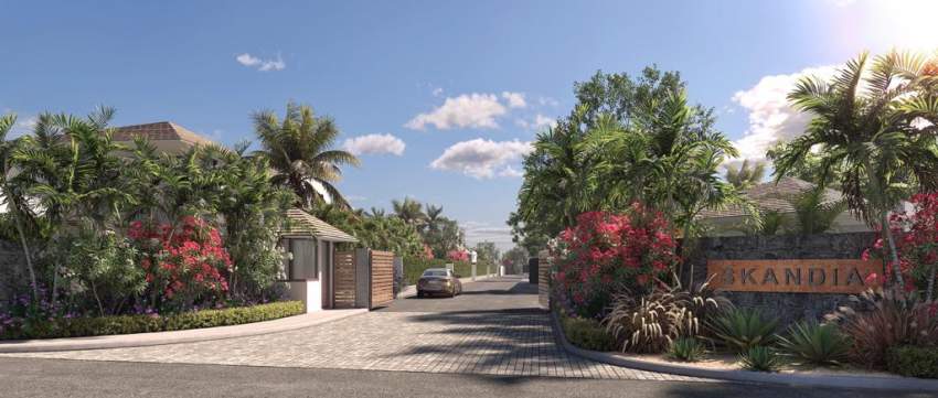 Land in a gated community in Grand Baie