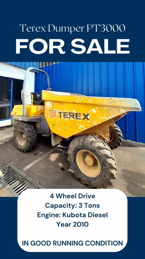 Terex Dumper PT3000 - 1 - Other Industrial Vehicles  on Aster Vender