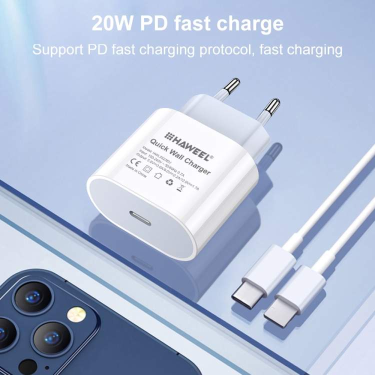 HAWEEL Type-C Fast Charger - 5 - Chargers  on Aster Vender