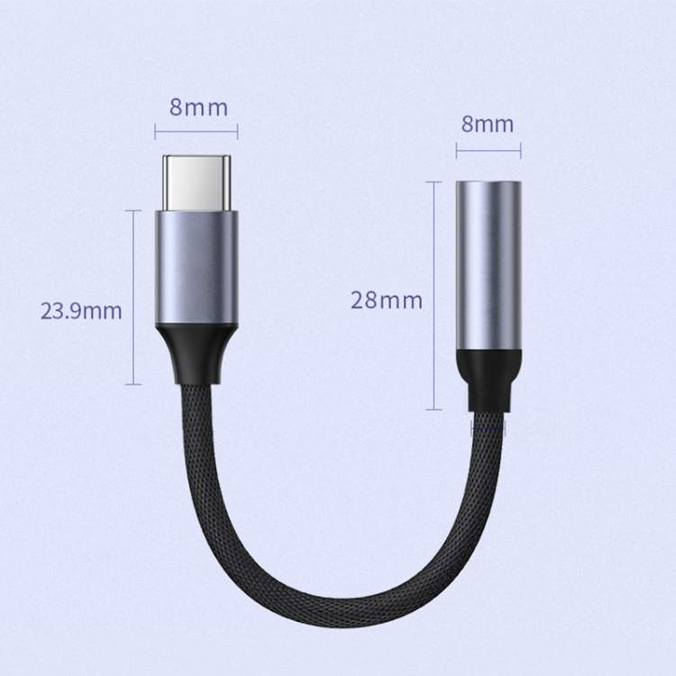 USB-C / Type-C Male to 3.5mm Audio Female Adapter - 1 - Other phone accessories  on Aster Vender