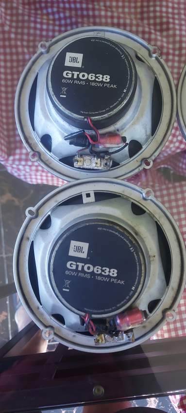4 car audio speakers JBL GTO 638 6 1/2 inch for sale - 2 - All electronics products  on Aster Vender
