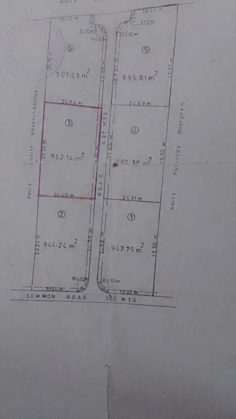 Residential land for Sale at Pereybere 23 perches - 0 - Land  on Aster Vender