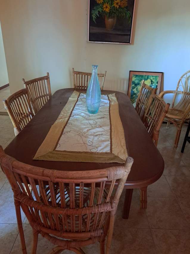 Dining table and 6 chairs - 0 - Table & chair sets  on Aster Vender