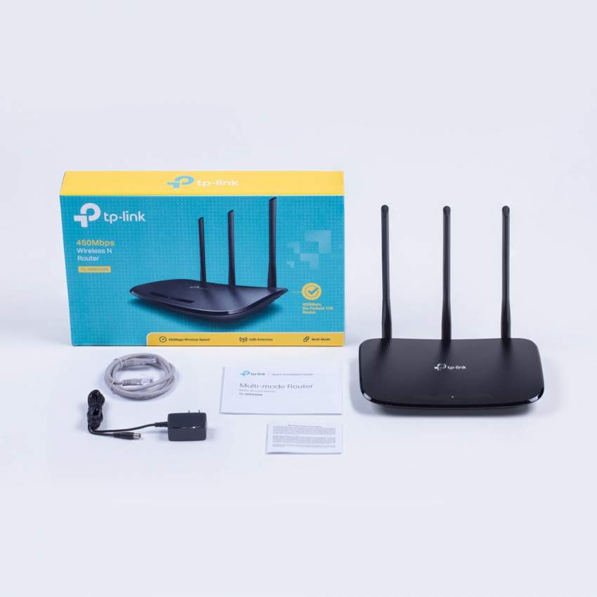 TP-Link TL-WR940N 3 External Antennas Wireless N300 Home Router - 3 - All electronics products  on Aster Vender
