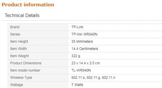 TP-Link TL-WR940N 3 External Antennas Wireless N300 Home Router - 5 - All electronics products  on Aster Vender