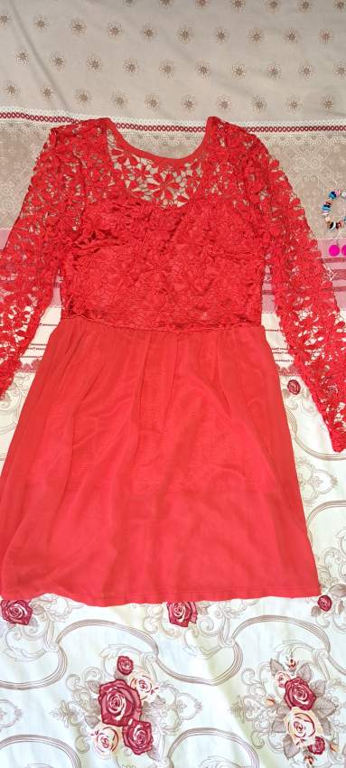 Jolie petite robe de soiree rouge Ho on Aster Vender