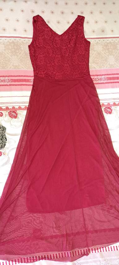 Longue robe de soiree couleur bordeaux Zhuli Fashion - 2 - Dresses (Women)  on Aster Vender