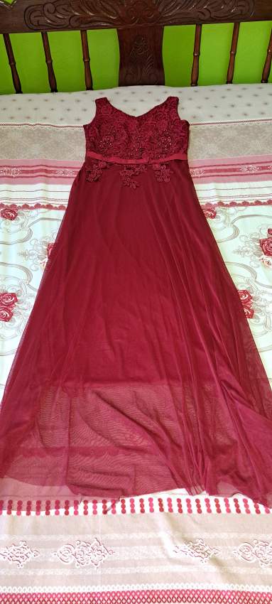 Longue robe de soiree couleur bordeaux Zhuli Fashion - 1 - Dresses (Women)  on Aster Vender