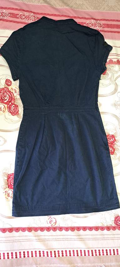 Robe bleue person longeur genou Camaïeu - 2 - Dresses (Women)  on Aster Vender