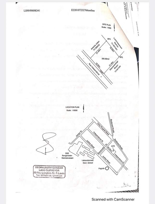 Land & house for sale at la rue Lindependence port louis - 1 - Land  on Aster Vender