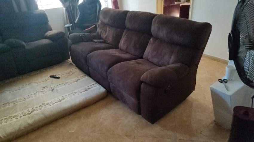 For sale sofa set recliner