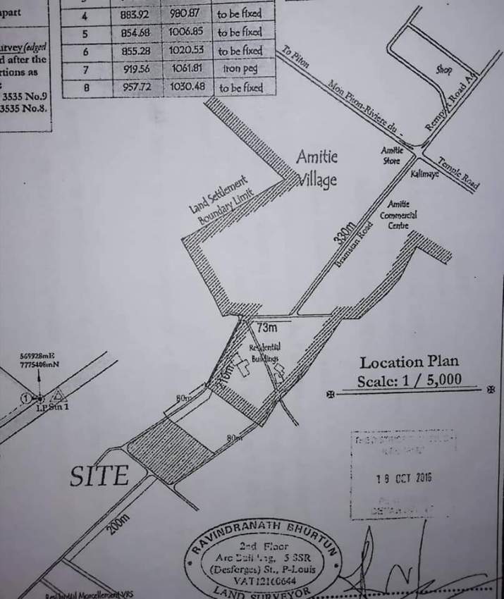 Residential plot for sale in Amitie, Riviere Du Rempart. on Aster Vender