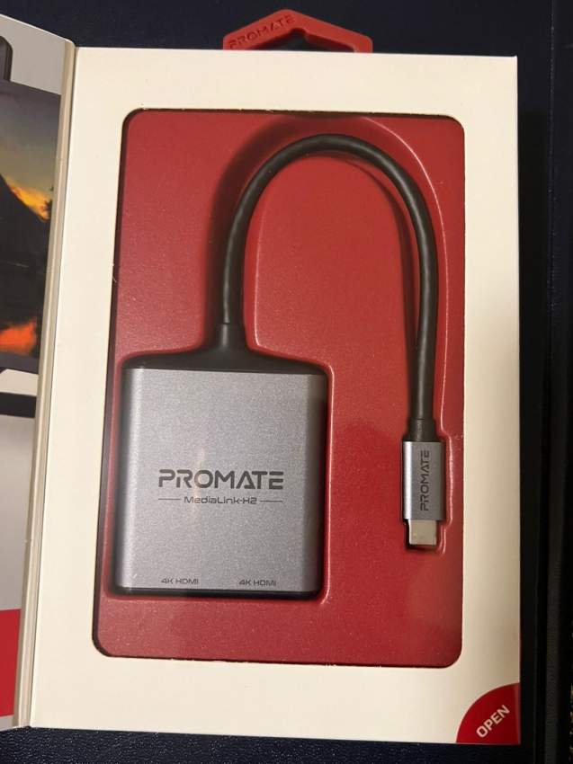 CABLE USBC TO 2X HDMI - 1 - Other PC Components  on Aster Vender