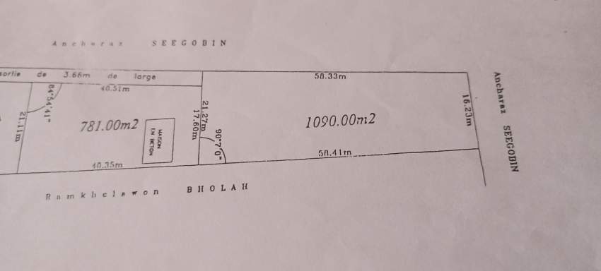 Resident Land, Amaury (26 Perches 1/3) - 3 - Land  on Aster Vender