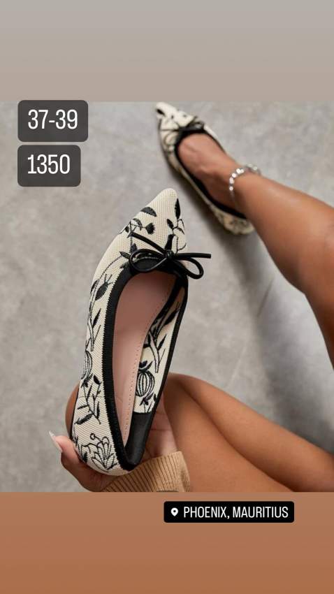 Women’s point-toe ballet shoes - 0 - Women's shoes (ballet, etc)  on Aster Vender