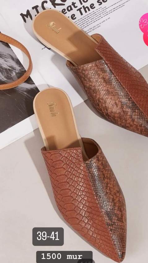 Women’s Chic Mules Sizes 37-41 on Aster Vender