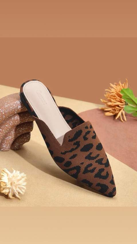 Womans classy Leopard mules-38-41  on Aster Vender