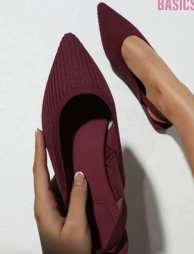 Elegant knit slingback flat sandals- EU 37-42 - 1 - Sandals  on Aster Vender