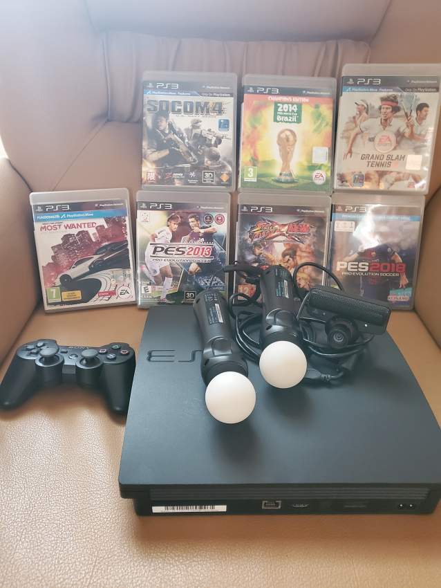 PS3 FOR SALES WITH ACCESSORIES AND GAMES - 0 - PlayStation 3 Games  on Aster Vender