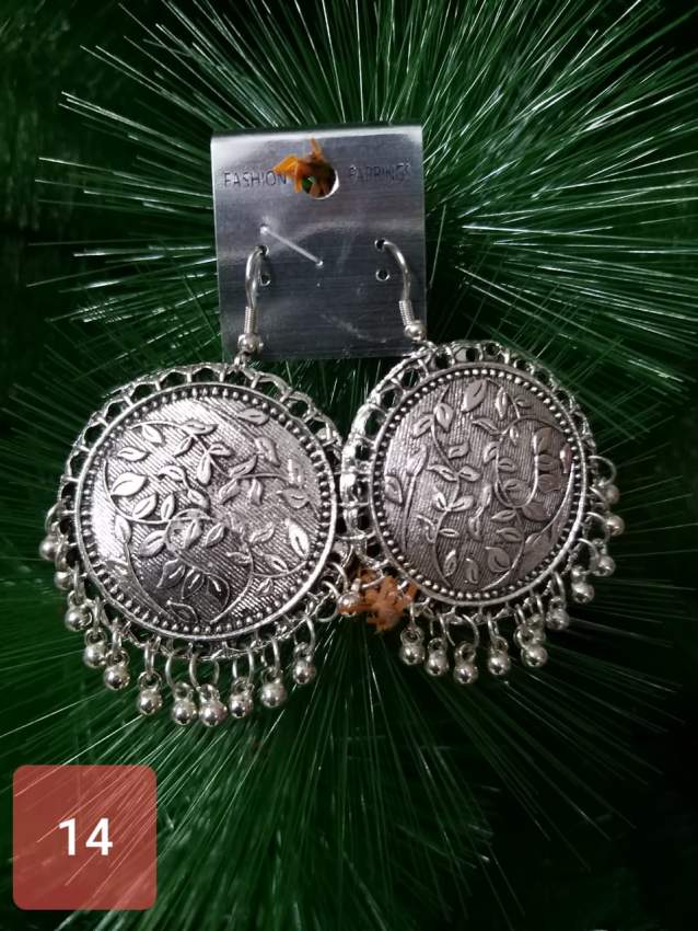 Oxidised Earings - 8 - Others  on Aster Vender