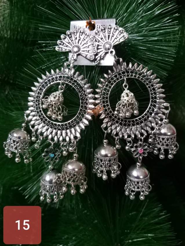 Oxidised Earings - 7 - Others  on Aster Vender