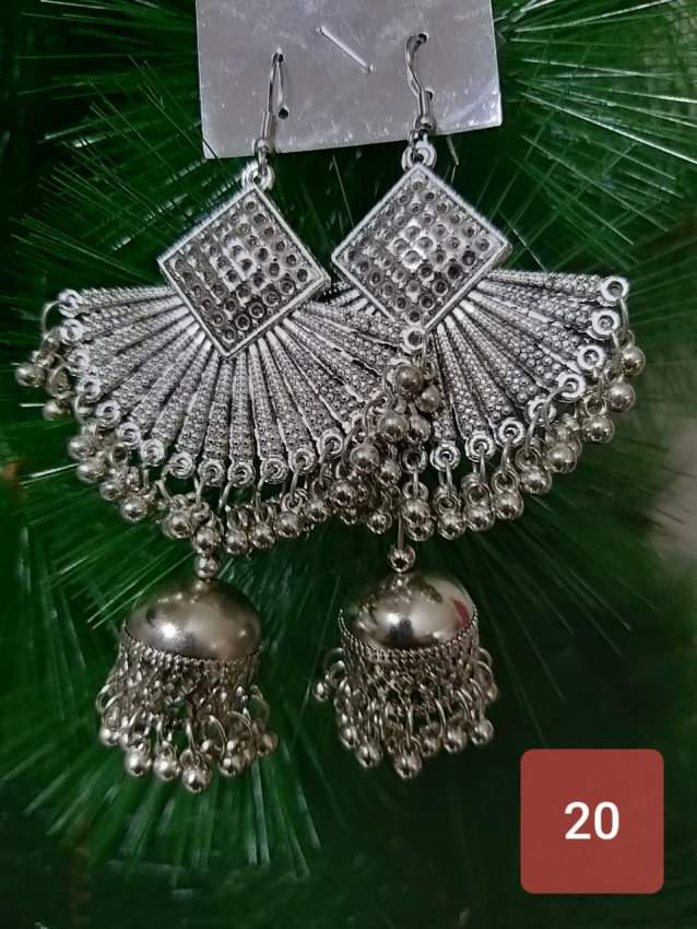 Oxidised Earings - 2 - Others  on Aster Vender