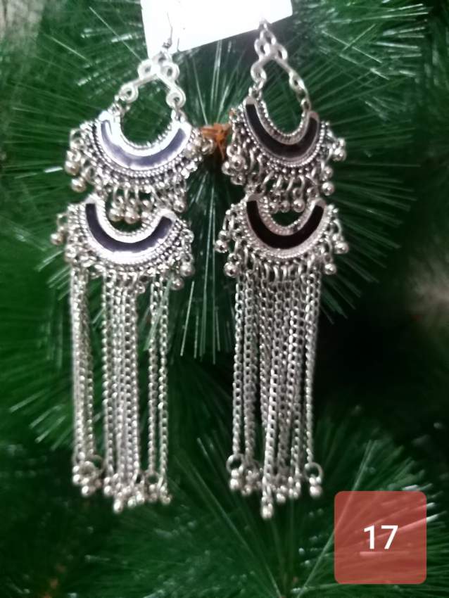 Oxidised Earings - 6 - Others  on Aster Vender