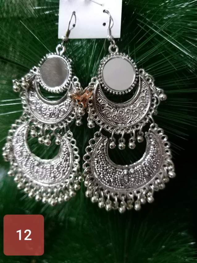 Oxidised Earings - 1 - Others  on Aster Vender