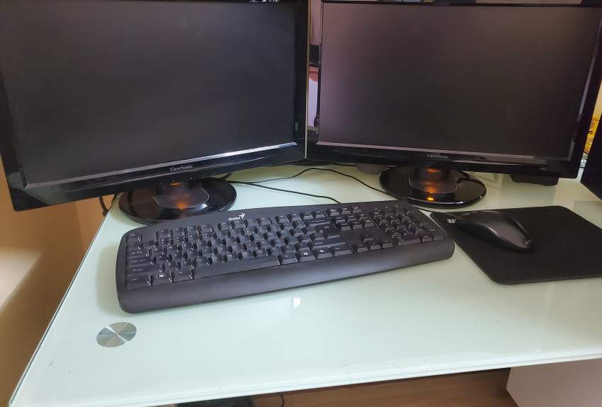 Icore 5 PC for sales with 2 x 20 inches ViewSonic screen - 2 - PC (Personal Computer)  on Aster Vender