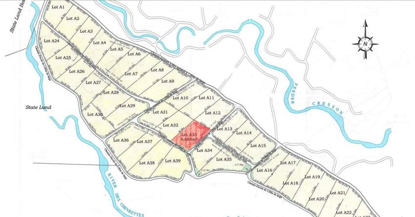 Residential Land of 4684 sqm at Avalon Golf Course, Bois Cherie - 1 - Land  on Aster Vender