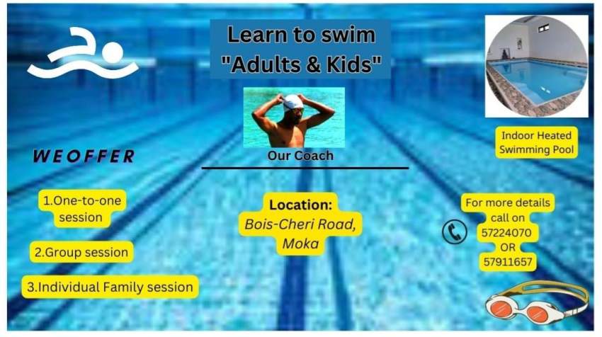 Swimming lessons - 0 - Other services  on Aster Vender