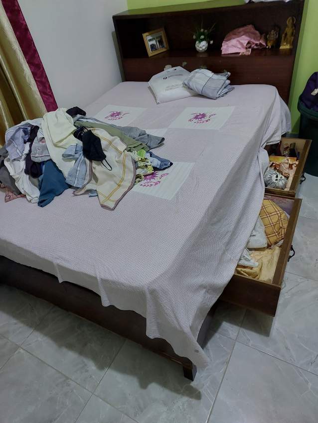 Double bed - 0 - Bedroom Furnitures  on Aster Vender